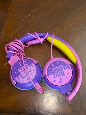 Kids On-Ear Wired Headphones - Pink, Purple & Yellow